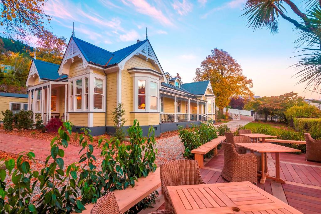 Zahrada ubytování Hulbert House Luxury Boutique Lodge Queenstown