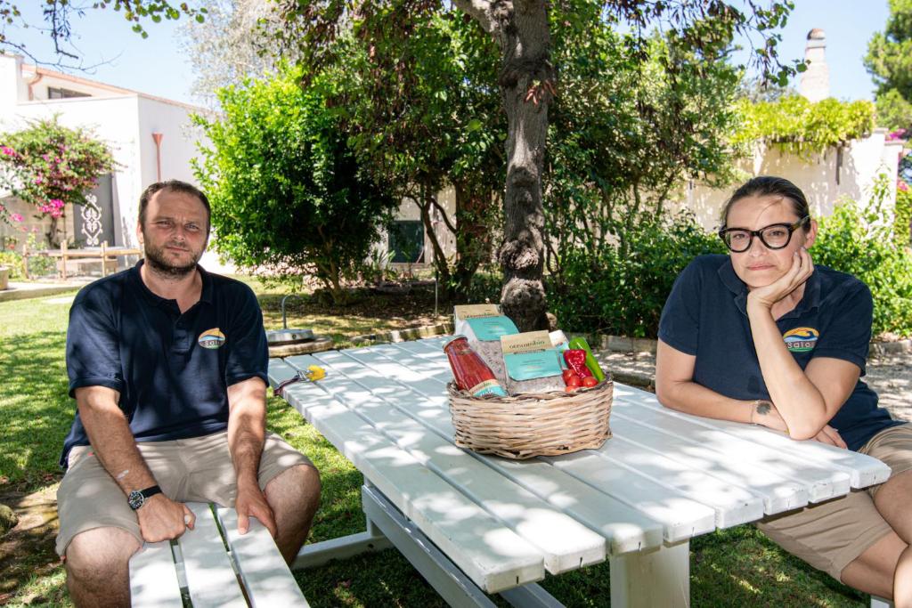 Nápoje v ubytování Bio Agriturismo Salos
