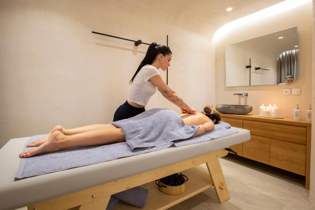 Lázně a/nebo wellness v ubytování Villa Elia Resort