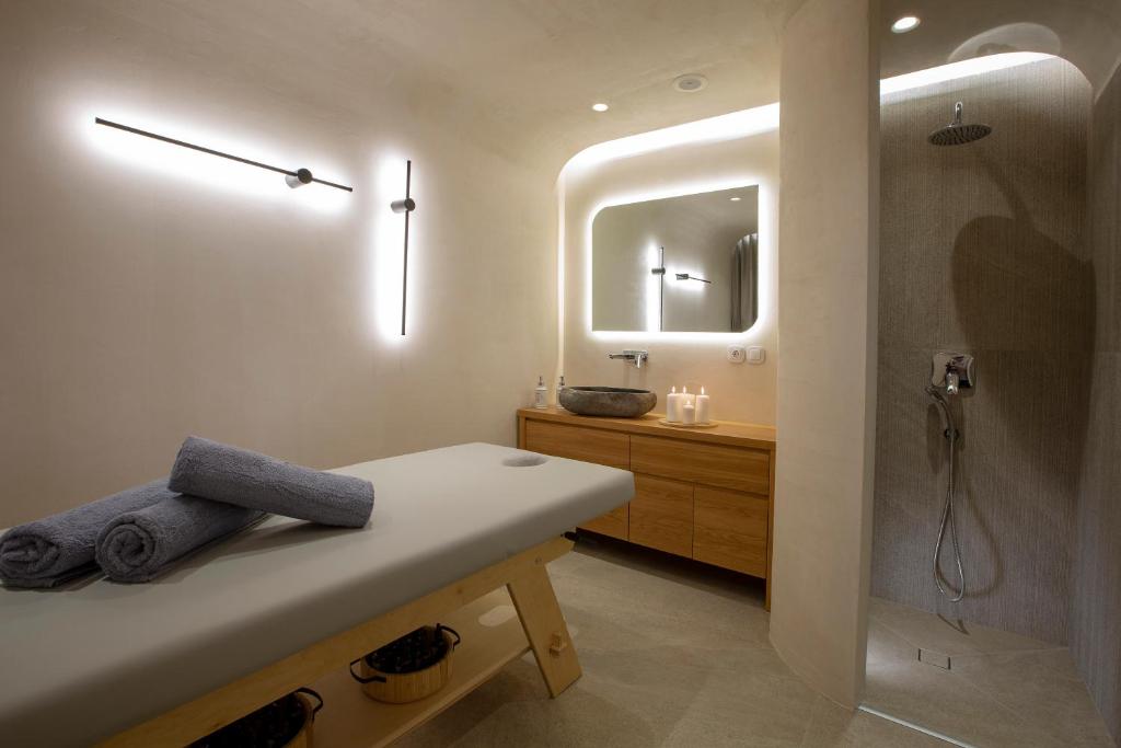 Koupelna v ubytování Villa Elia Resort
