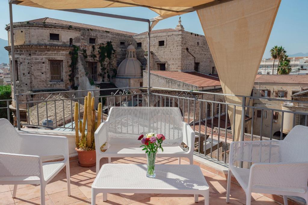Balkón alebo terasa v ubytovaní Rooms 19 B&B