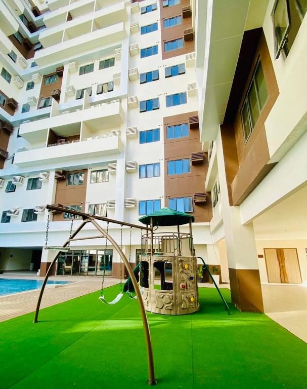 Budova, kde se aparthotel nachází