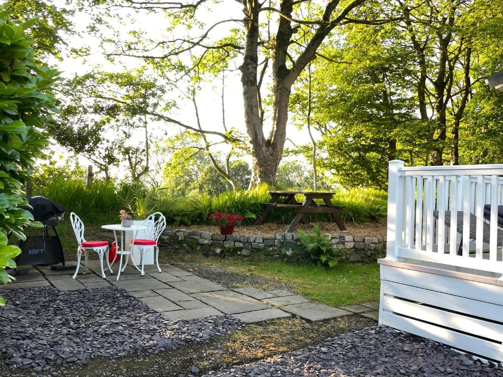 Zahrada ubytování Ribble Heights Holiday Home Lodge