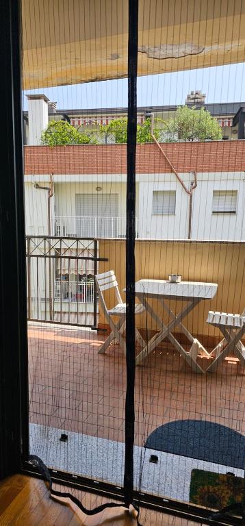 Balkón nebo terasa v ubytování La chiocciola