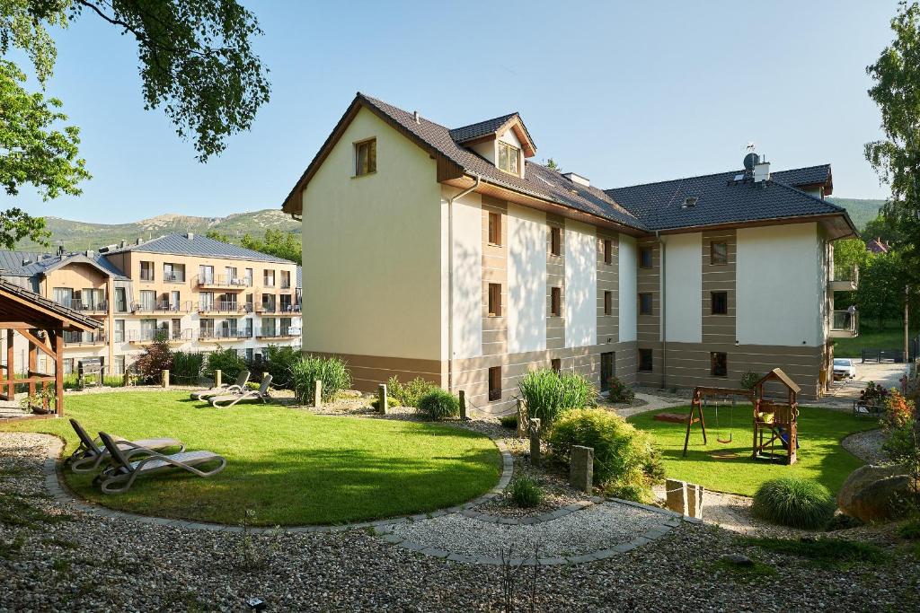 Budova, v ktorej sa apartmán nachádza