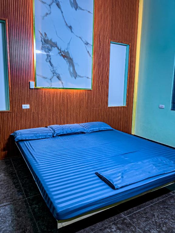 Postel nebo postele na pokoji v ubytování Chiềng Farm Homestay Hoà Bình
