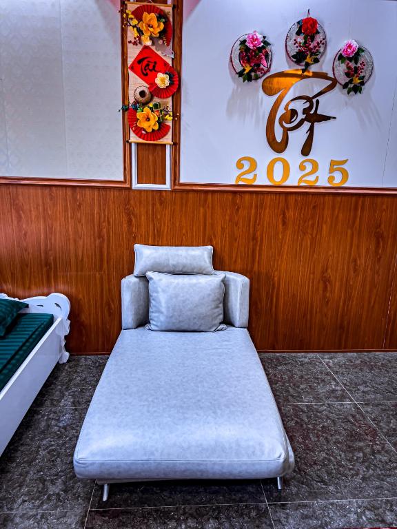 Posezení v ubytování Chiềng Farm Homestay Hoà Bình