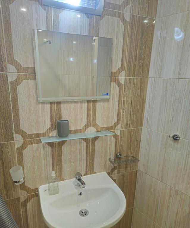 Koupelna v ubytování Apartman RS