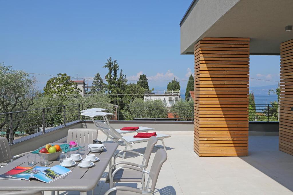 Balkon lub taras w obiekcie Villa T14