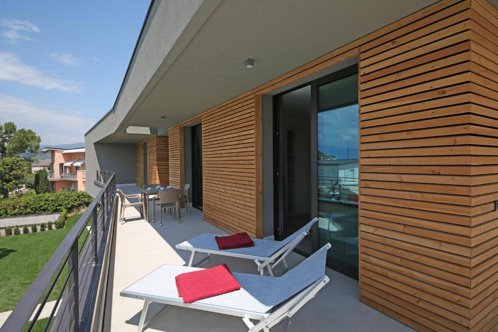 Balkon lub taras w obiekcie Villa T14