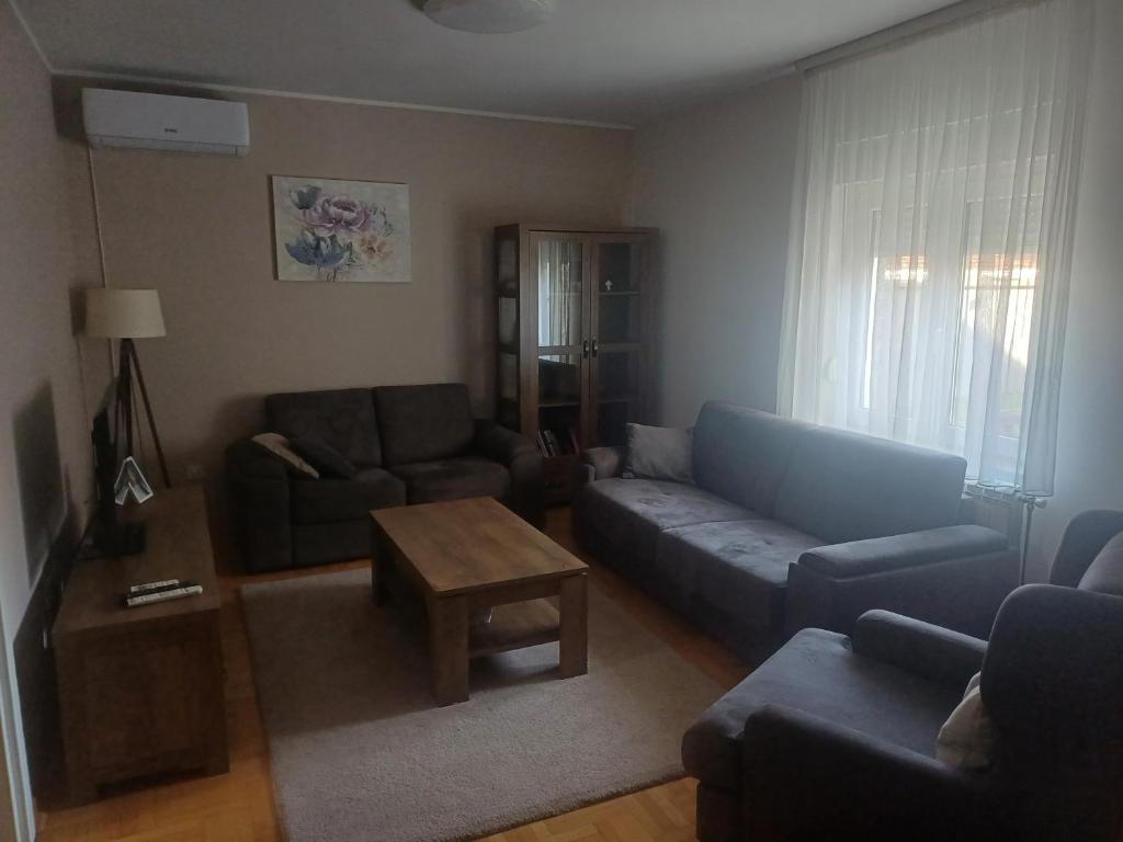 Posezení v ubytování Apartman Telep