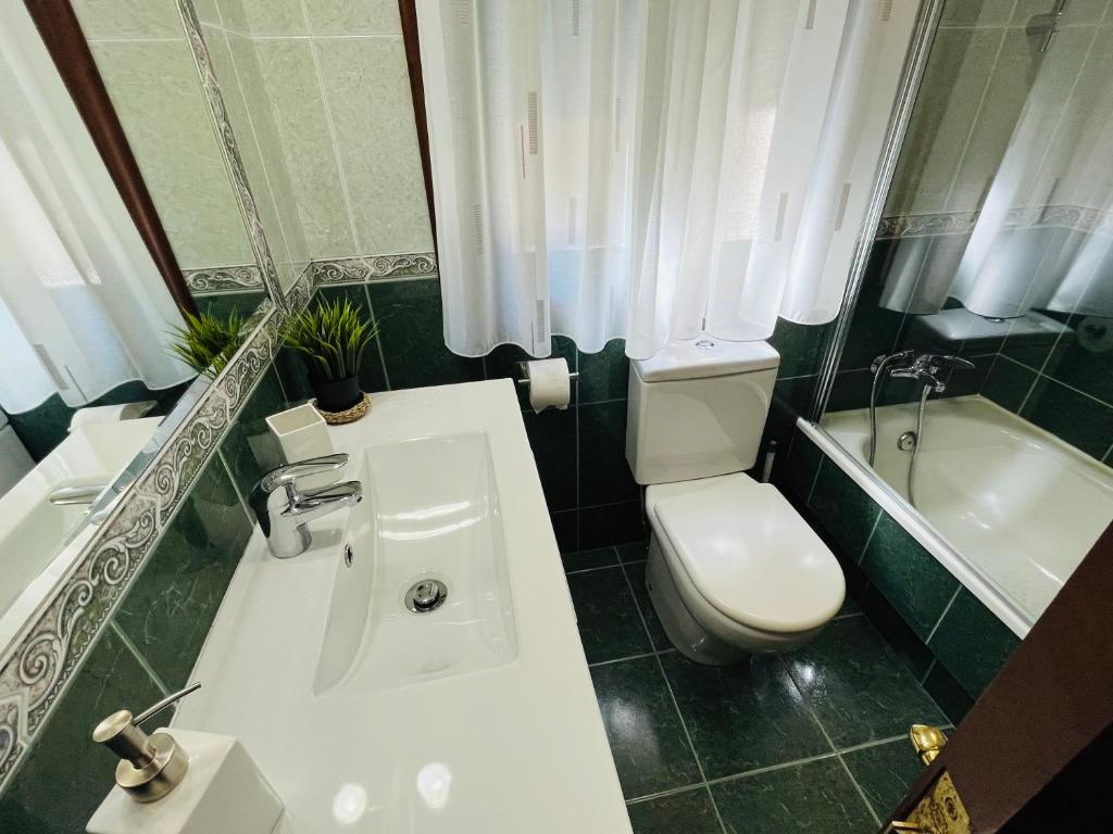 Koupelna v ubytování Casa da Fonte