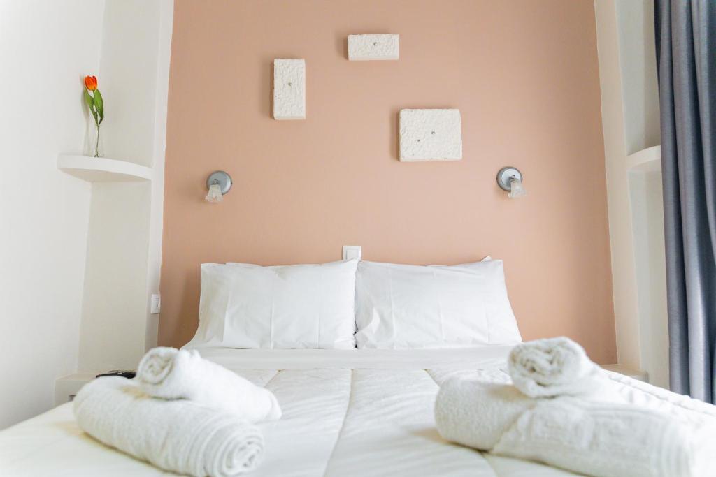 Postel nebo postele na pokoji v ubytování Hotel Diana