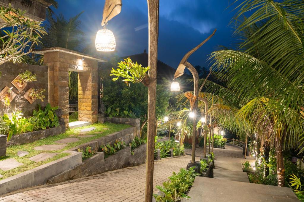 Zahrada ubytování The Lumbung Jaya Resort