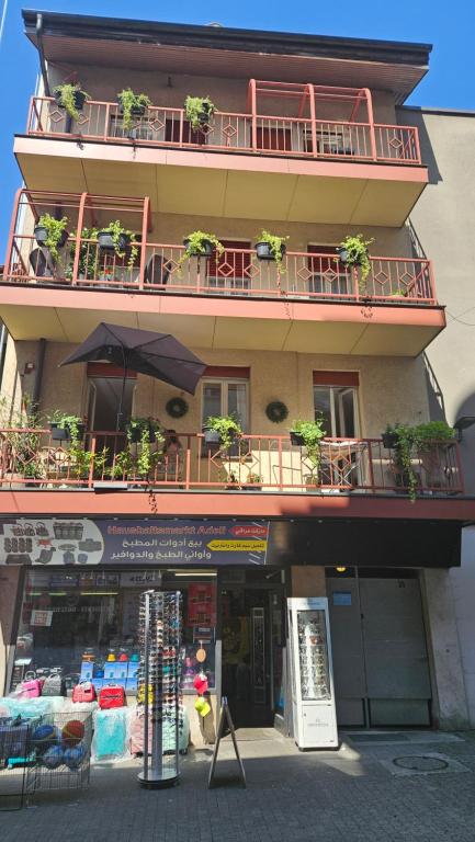Budova, kde se apartmán nachází
