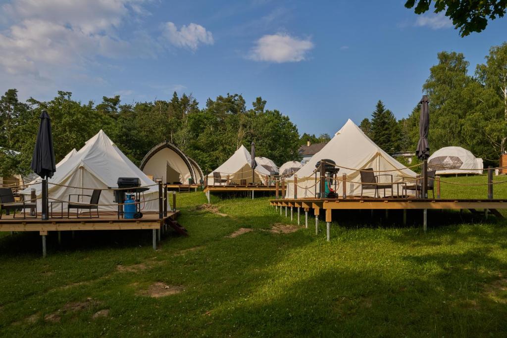 Fotografie z fotogalerie ubytování Glamping Slapy ve Slapech