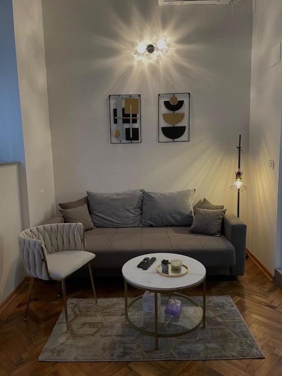 Χώρος καθιστικού στο Šantić City Stay