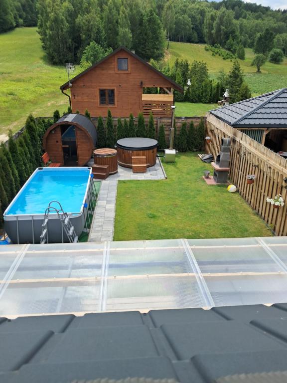 Bazén v ubytování Apartament GUCIO nebo v jeho okolí