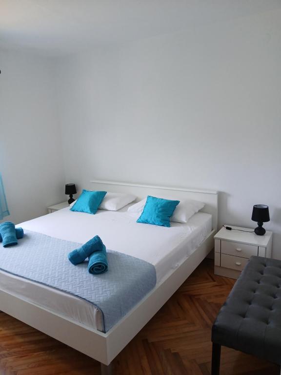 Postel nebo postele na pokoji v ubytování Apartman Maja