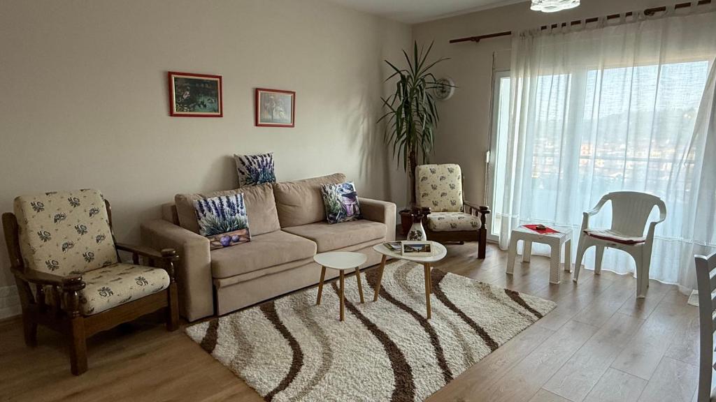 Posezení v ubytování Belvedere Centro Shkoder