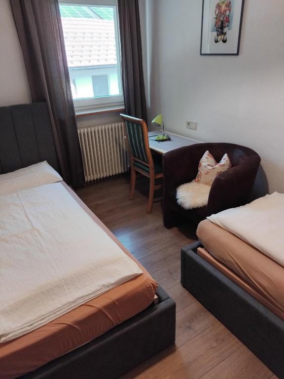Postel nebo postele na pokoji v ubytování Garni Hattlerhof B&B