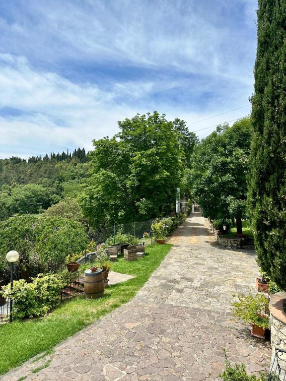 Zahrada ubytování Agriturismo Tassinaia