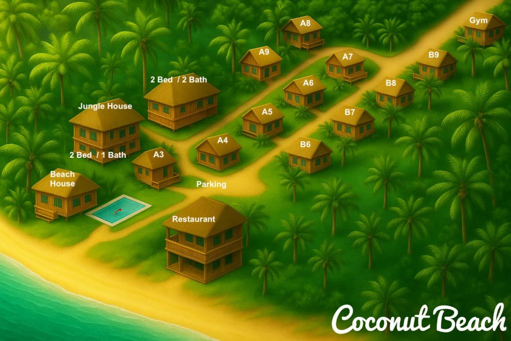 Coconut Beach Bungalows - 1