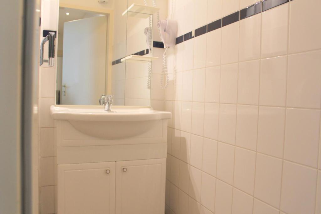 Koupelna v ubytování Pension Central Hostel Berlin