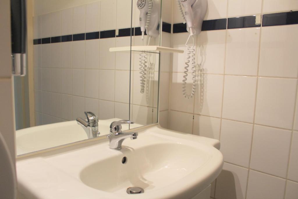 Koupelna v ubytování Pension Central Hostel Berlin