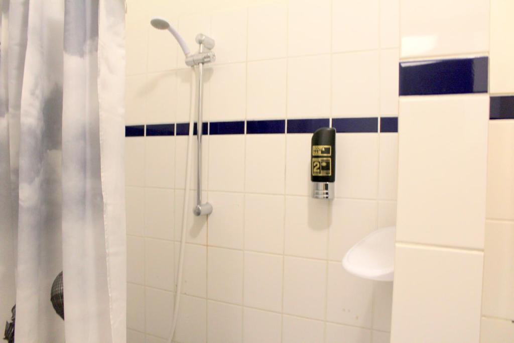 Koupelna v ubytování Pension Central Hostel Berlin