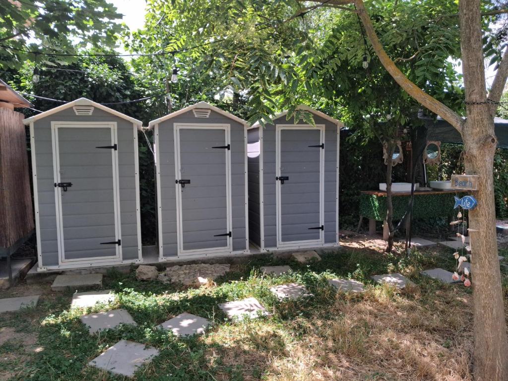 Zahrada ubytování Camping Curtea Pescărușului