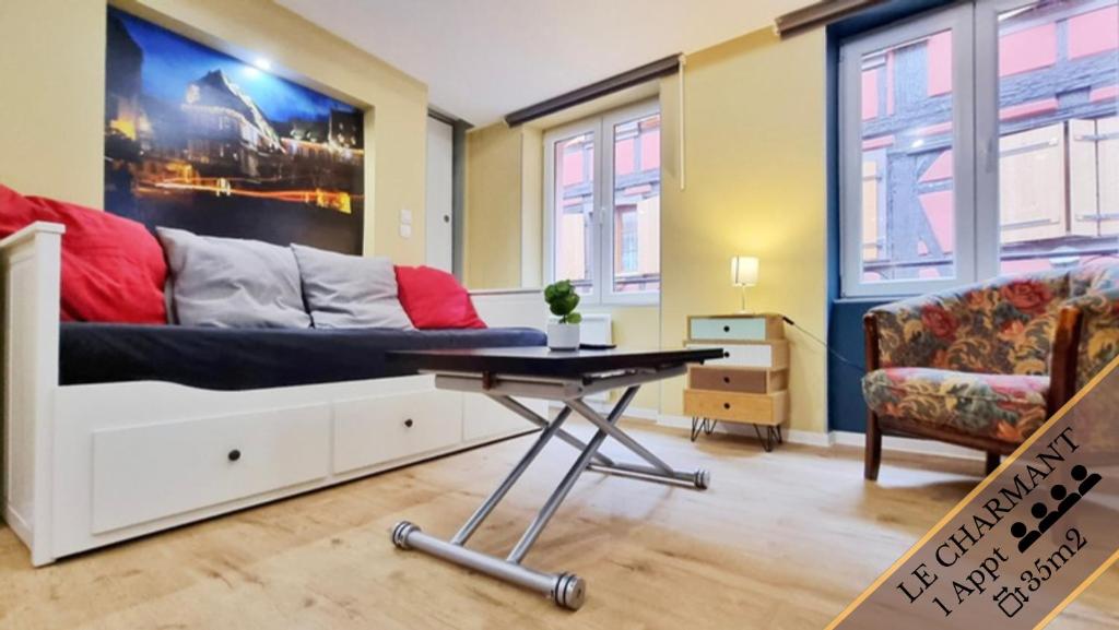 Posezení v ubytování Splendide Appartement Barr - Route du Vins