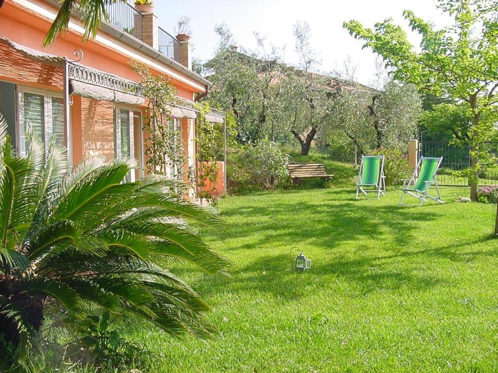 Zahrada ubytování B&B Lieti Colli