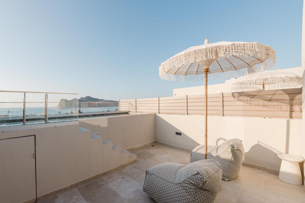 Balkón nebo terasa v ubytování Evexia boutique hotel & Spa