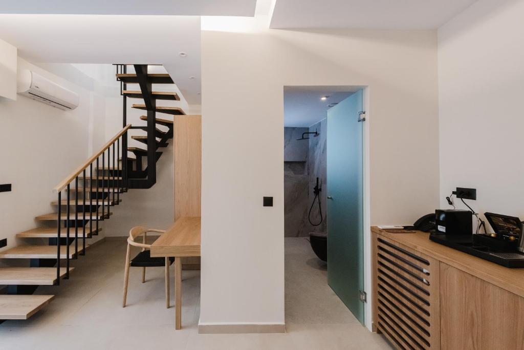 Kuchyň nebo kuchyňský kout v ubytování Evexia boutique hotel & Spa