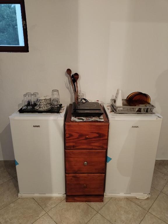Kuchyň nebo kuchyňský kout v ubytování Guest house Gorica