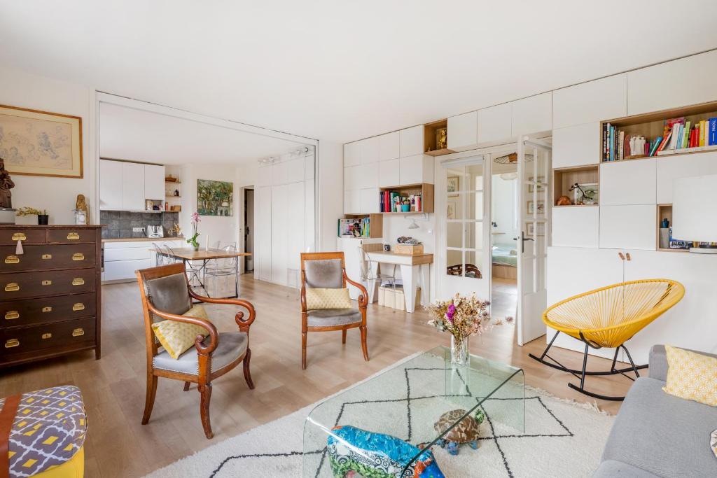 Photo de la galerie de l'établissement Chez Ferdi, agréable et confortable appartement, Paris, Boulogne, proche Parc des Princes, à Boulogne-Billancourt