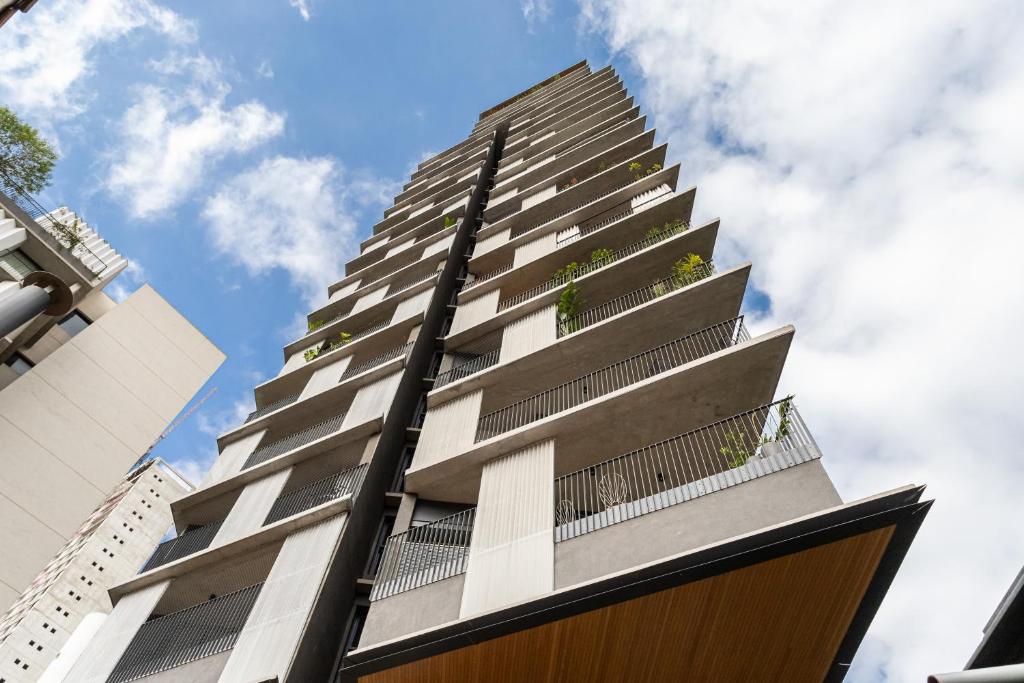 Onze22 by Viva - Estúdios Modernos a 400m do Metrô Vila Madalena com Piscina no Rooftop
