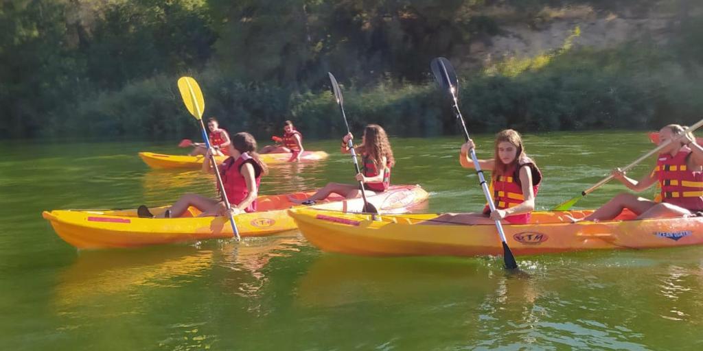 Natuurlandschap vlak bij de camping