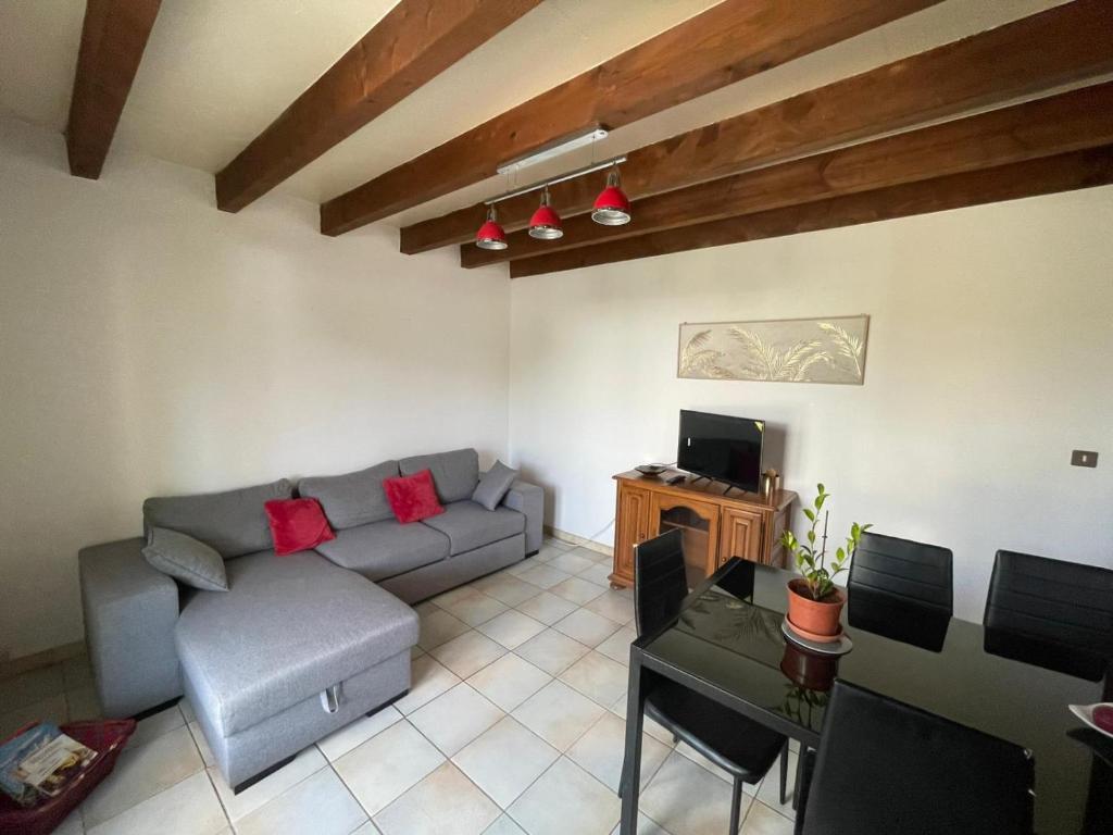 Posezení v ubytování Bienvenue entre lacs, balades et culture