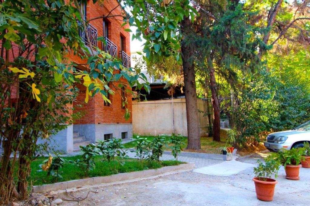 Zahrada ubytování Hotel Brick House