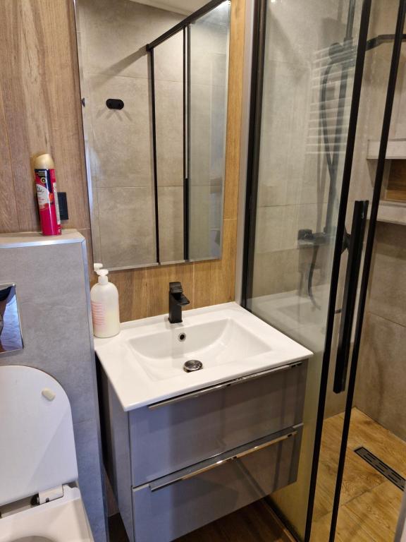 Łazienka w obiekcie Apartament Cichy i Wygodny