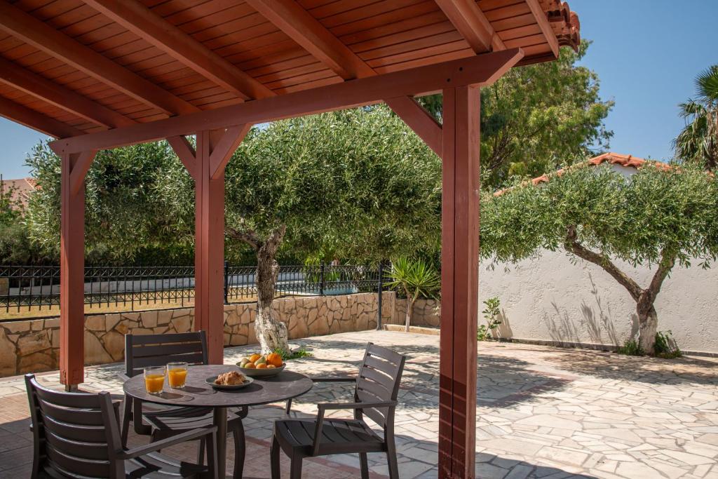 Balkón nebo terasa v ubytování Ariadni Apartments