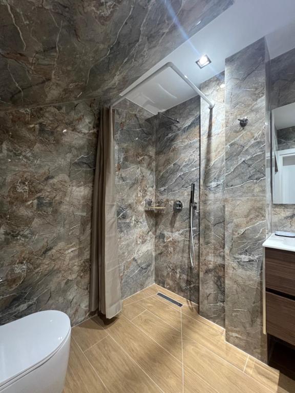 Koupelna v ubytování Adriatik Guesthouse