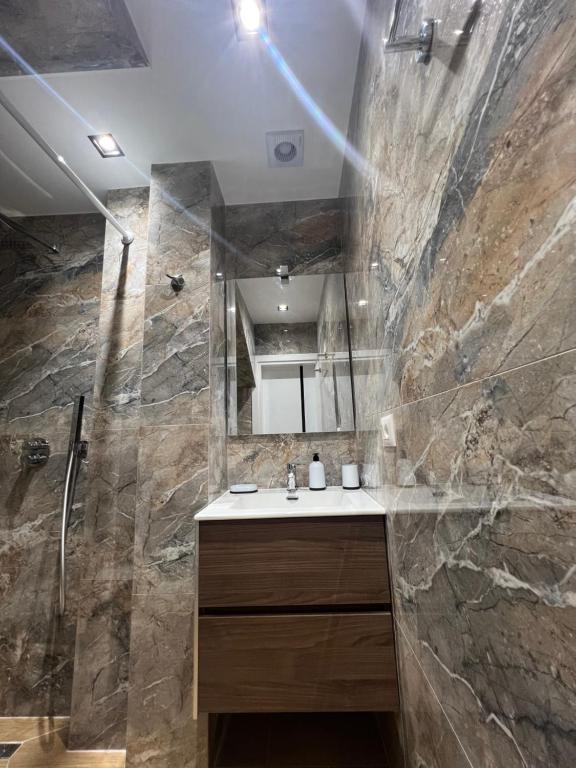 Koupelna v ubytování Adriatik Guesthouse