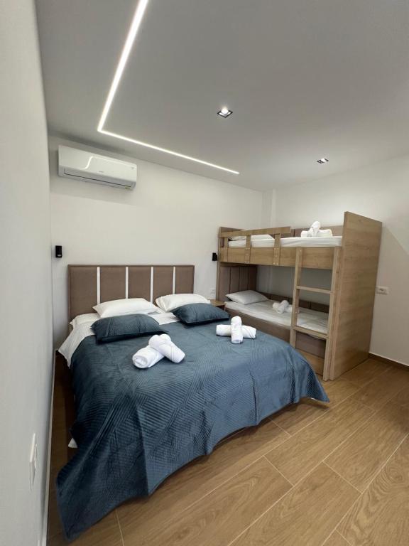 Postel nebo postele na pokoji v ubytování Adriatik Guesthouse