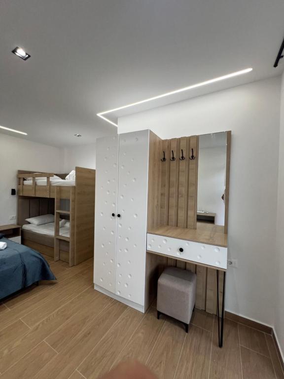 Postel nebo postele na pokoji v ubytování Adriatik Guesthouse