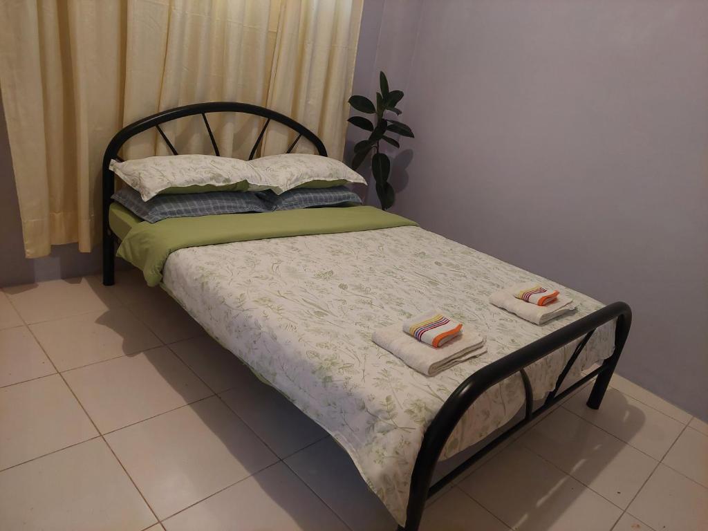 Postel nebo postele na pokoji v ubytování GGGO RESIDENCES, Studio 103, King