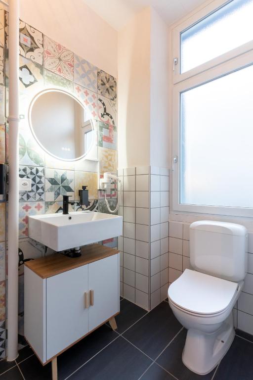 Bagno di MUE Cubes - Capsule Hotel