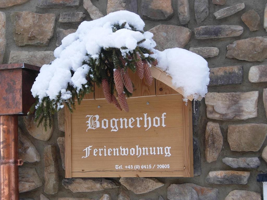 Ferienwohnung Bognerhof v zime